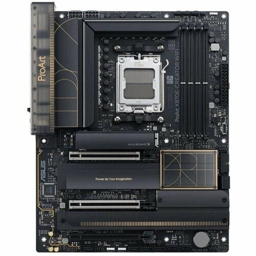 Материнская плата ASUS PROART X870E-CREATOR WIFI Socket AM5 ATX 4xDDR5256GB DPHDMI 3xPCIe 50x16 4xSATA 6Gbs 4M Key 25xLAN 10xLAN WiFi 7 BT 54 7xUSB 31 1xUSB 20 58700₽