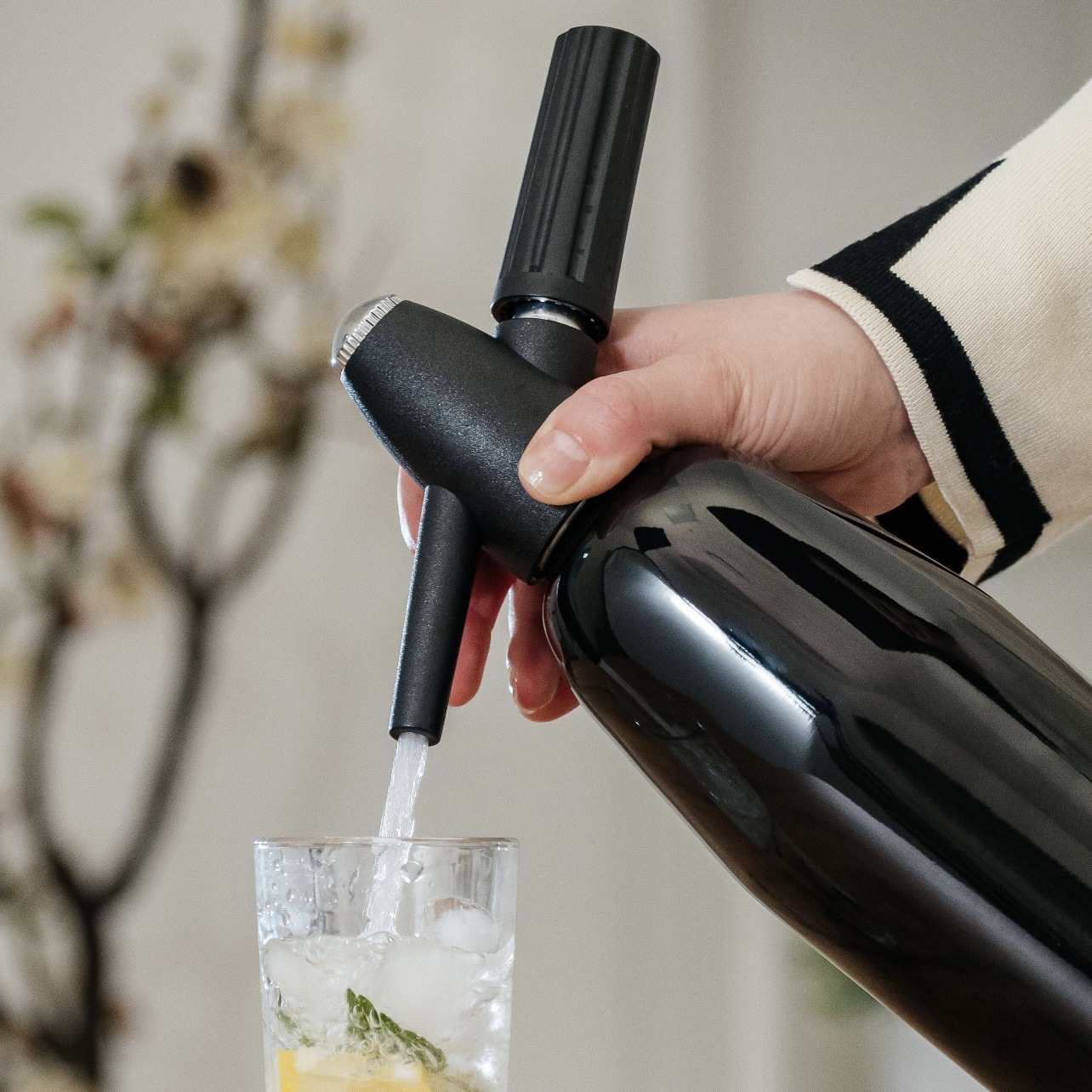 Картинки Газированный сифон, 1 литр, серебристый, газированная вода, газированный напиток