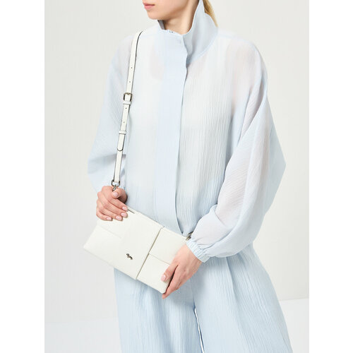 Сумка кросс-боди LABBRA фактура тиснение white 18959₽
