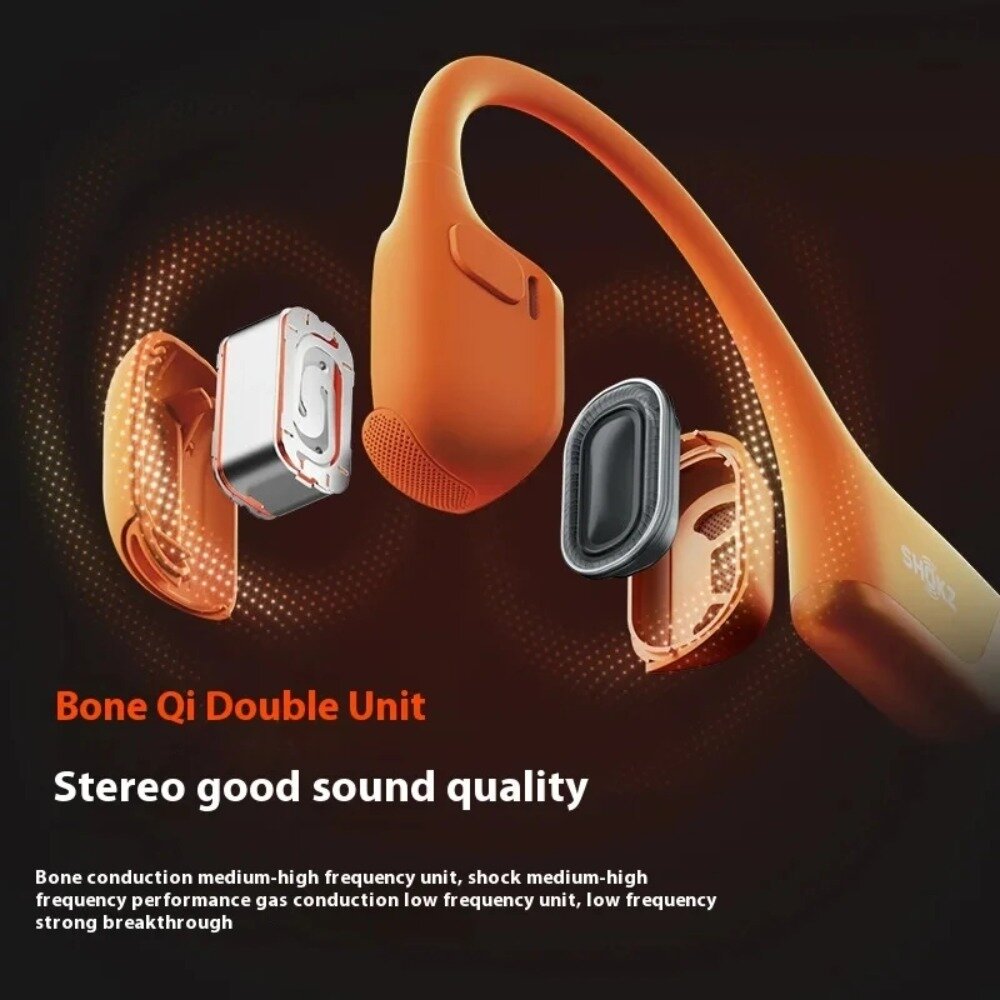 SHOKZ Openrun Pro 2 Mini S821 Bluetooth-наушники с костной проводимостью, водонепроницаемые, с открытым ухом, Спортивные — фото 1
