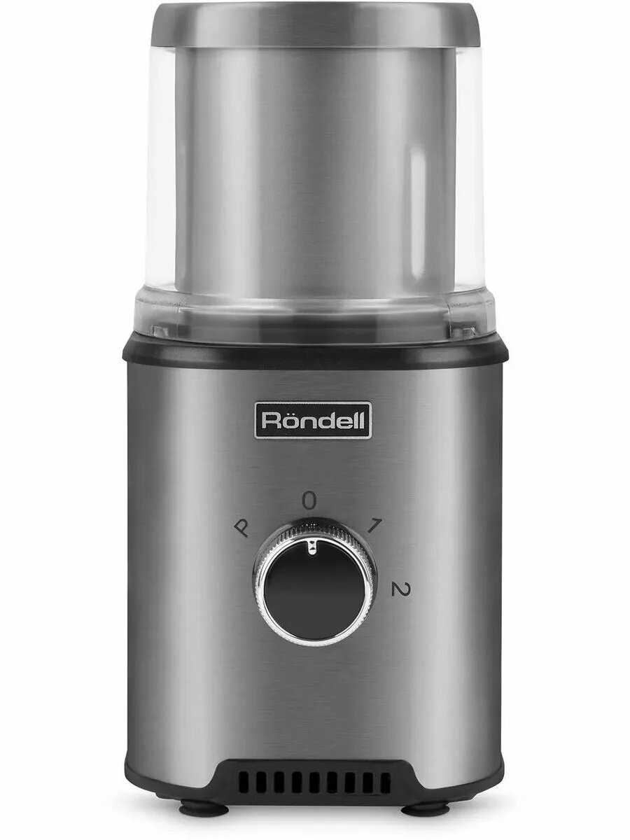 Кофемолка Rondell 1150-RE-01 ротационный нож 350 Вт нержавеющая сталь 110 г