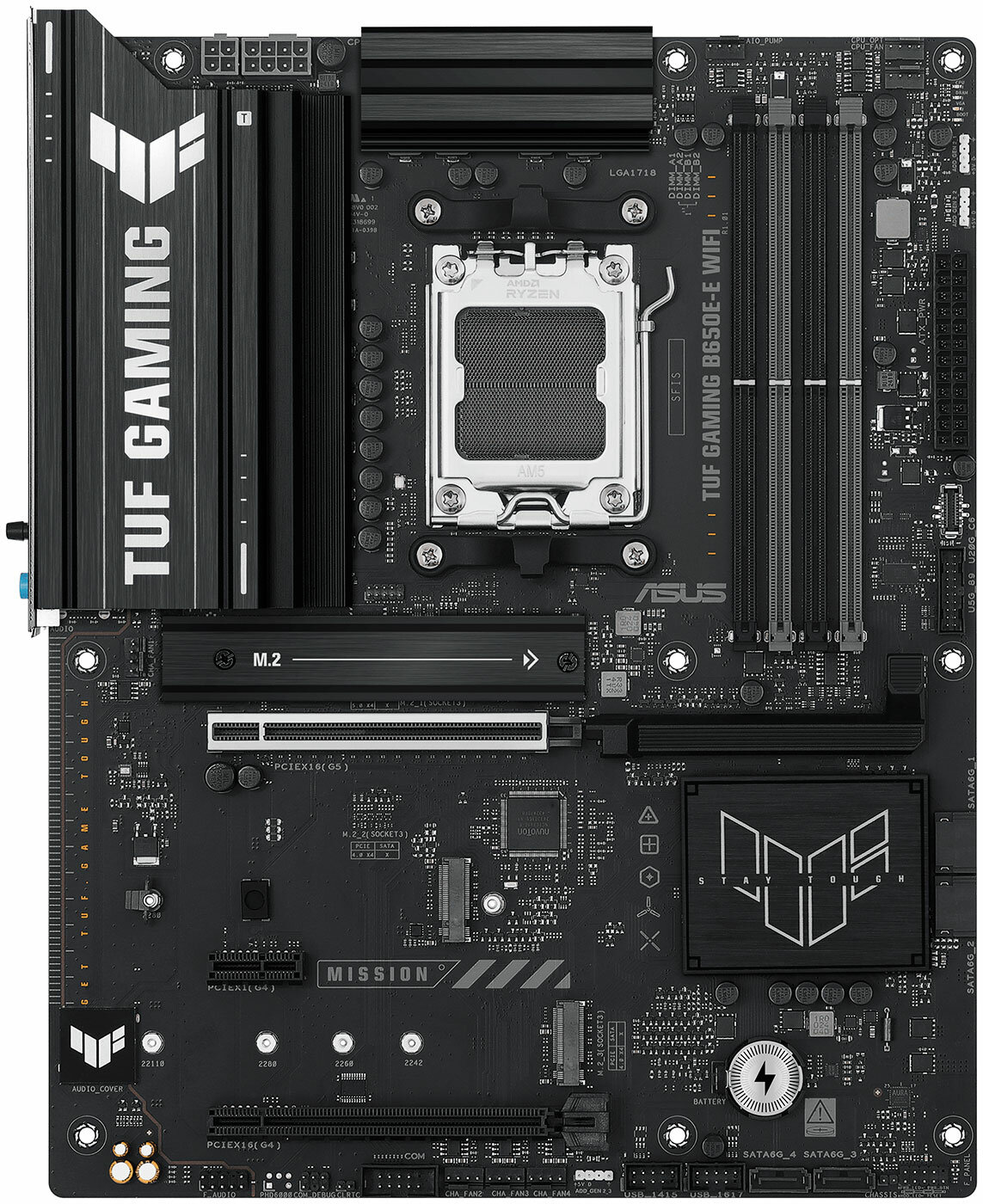 Материнская плата Asus TUF GAMING B650E-E WIFI (AM5, ATX)