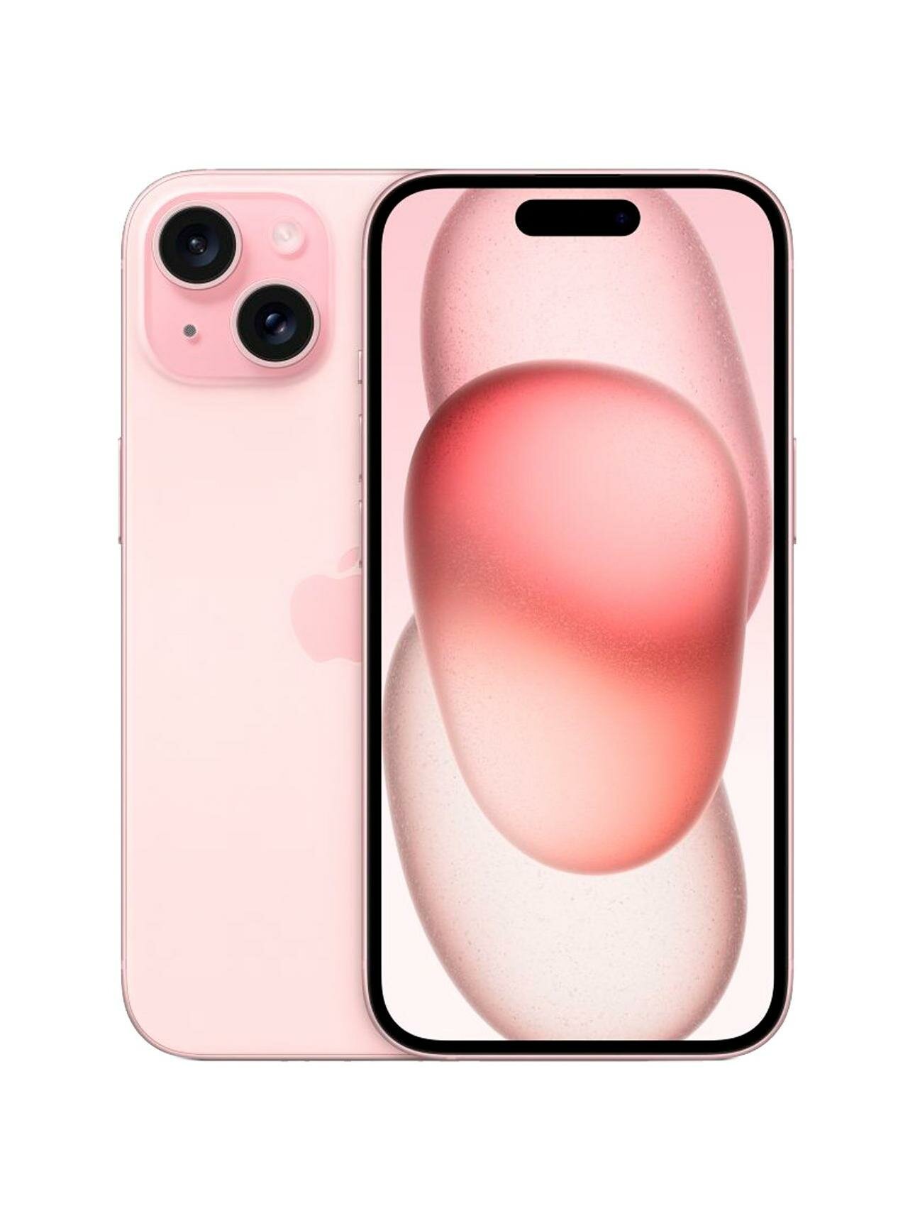 Смартфон Apple iPhone 15 128GB nanoSim/eSim Pink — фото 1