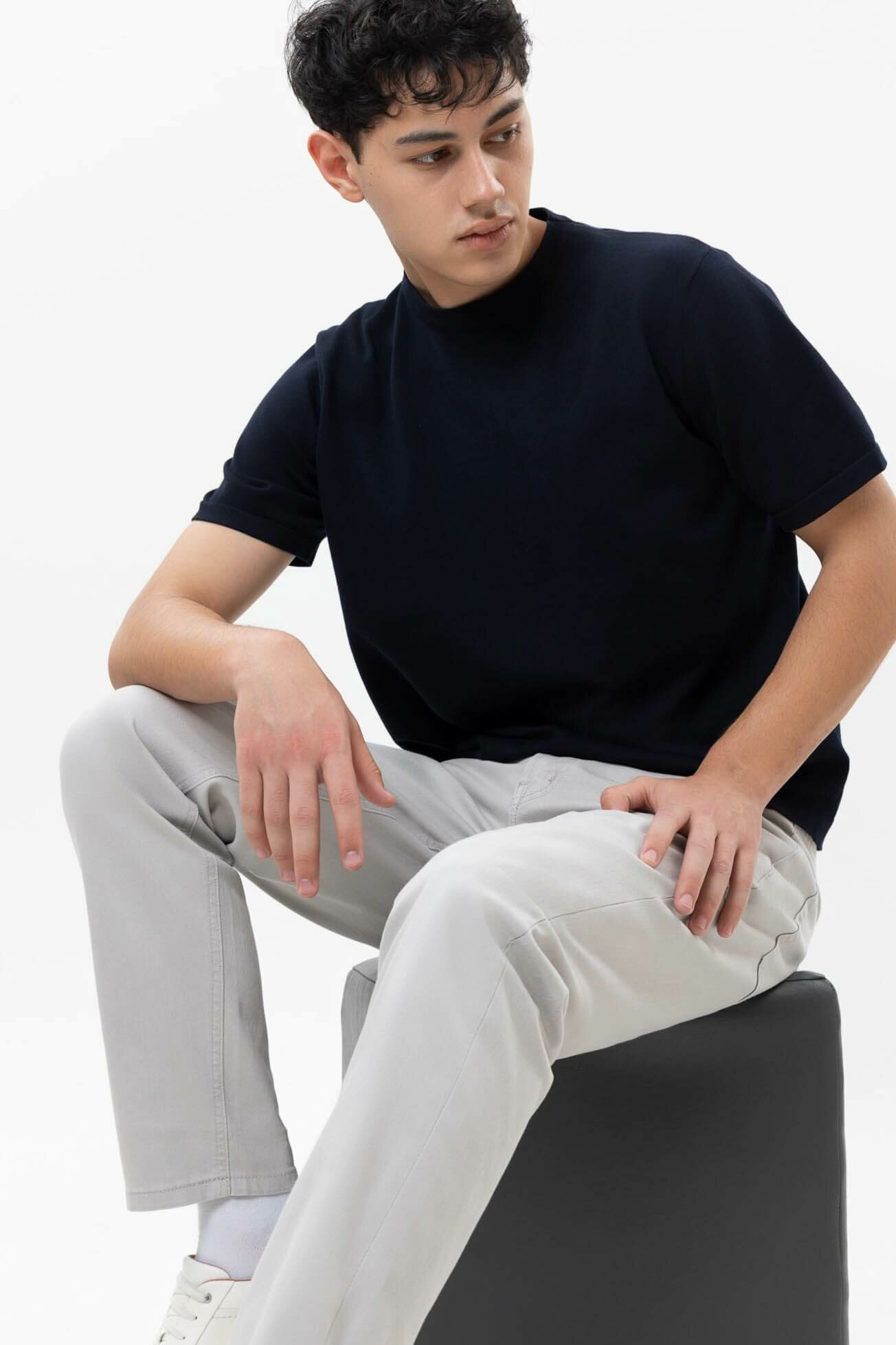 Джинсы зауженные TERRA PRO TERRA PRO, размер 36, grey — фото 1