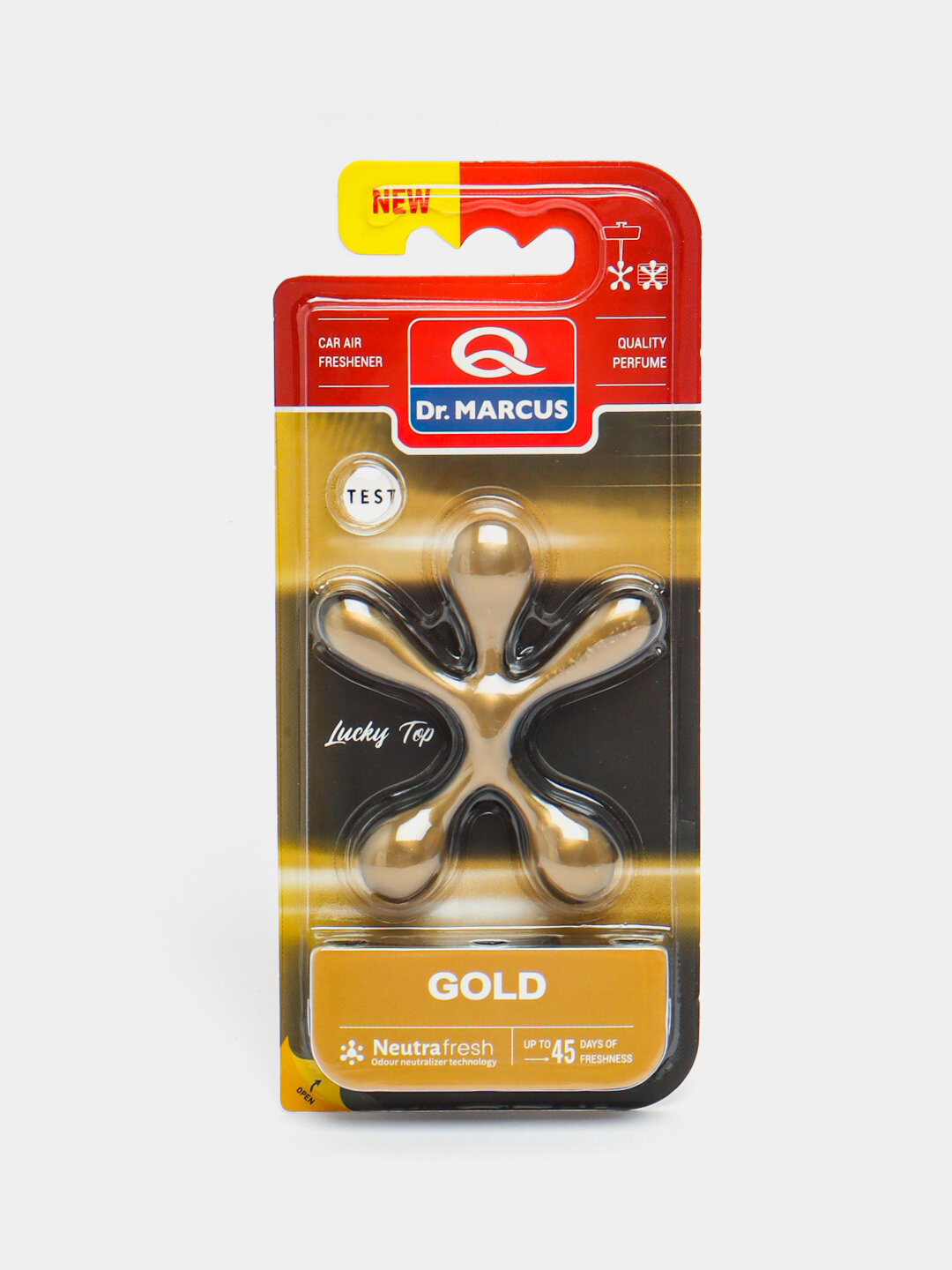 GOLD Ароматизатор для машины Aroma Doctor Marcus, освежитель воздуха — фото 1