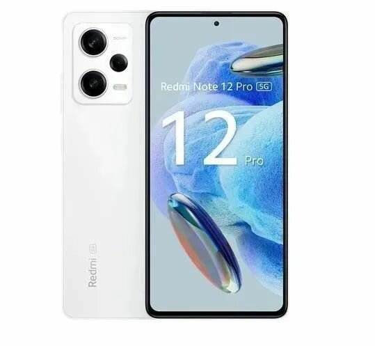 Xiaomi Смартфон Redmi Note 12Pro 5g 8/128 ГБ, белый