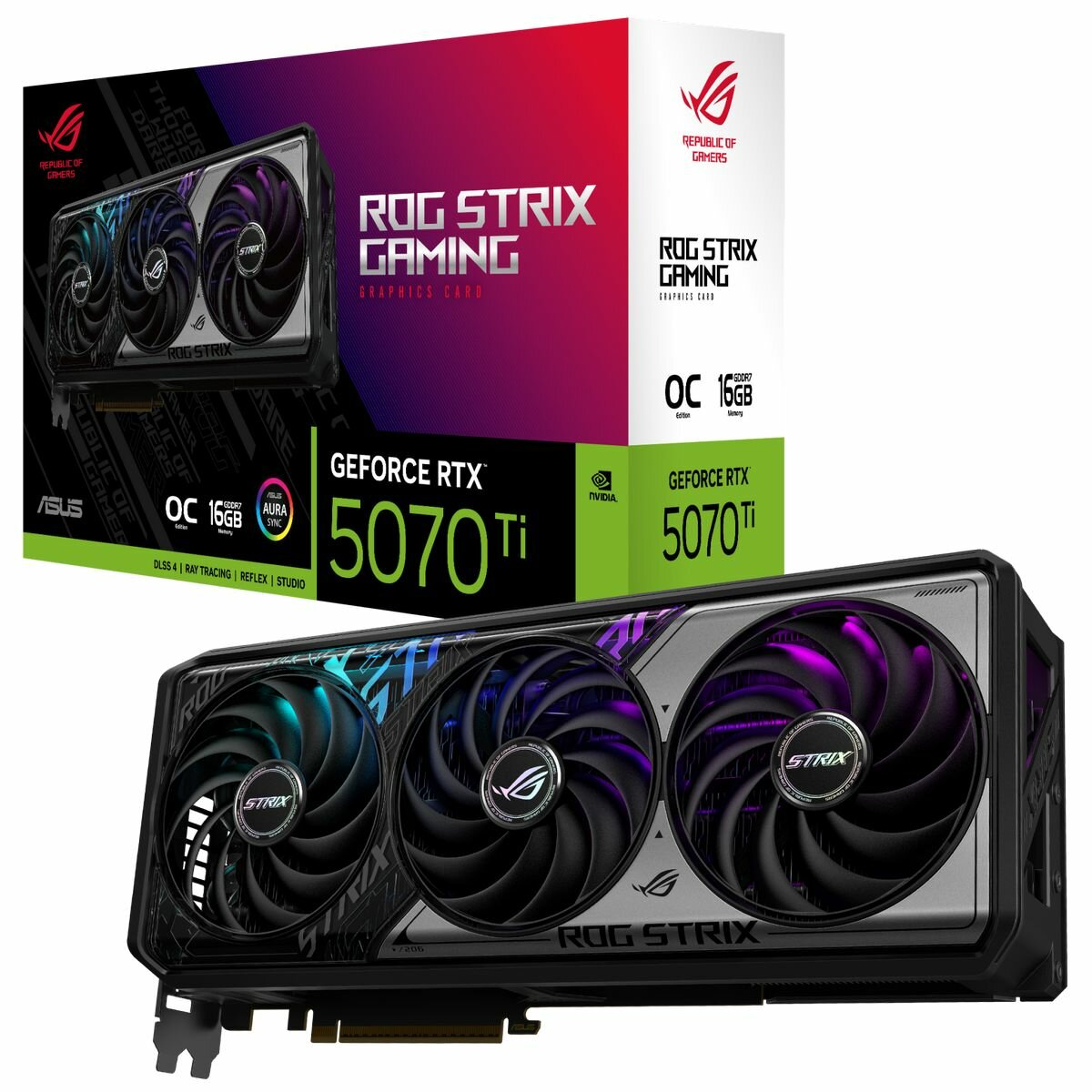 Видеокарта ASUS ROG-STRIX-RTX5070TIO16G-GAMING