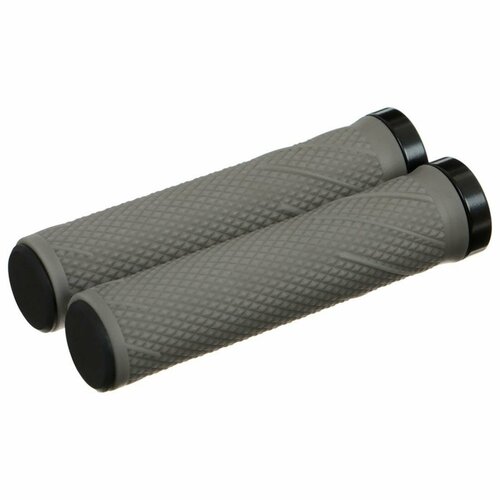 Грипсы STG SZ-056B, 135 мм, Lock-On, 2 шт. в комплекте, цвет серый