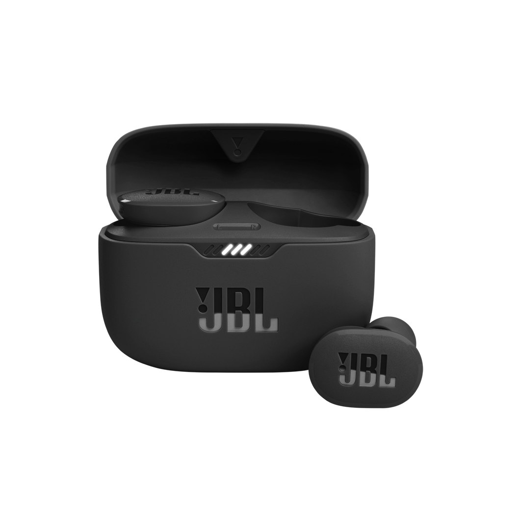 Беспроводные наушники JBL Tune 130NC TWS, 20Гц — 20kГц, черный (JBLT130NCTWSBAS)