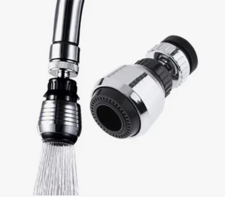 Насадка на кран аэратор рассеиватель воды 1 шт — фото 1