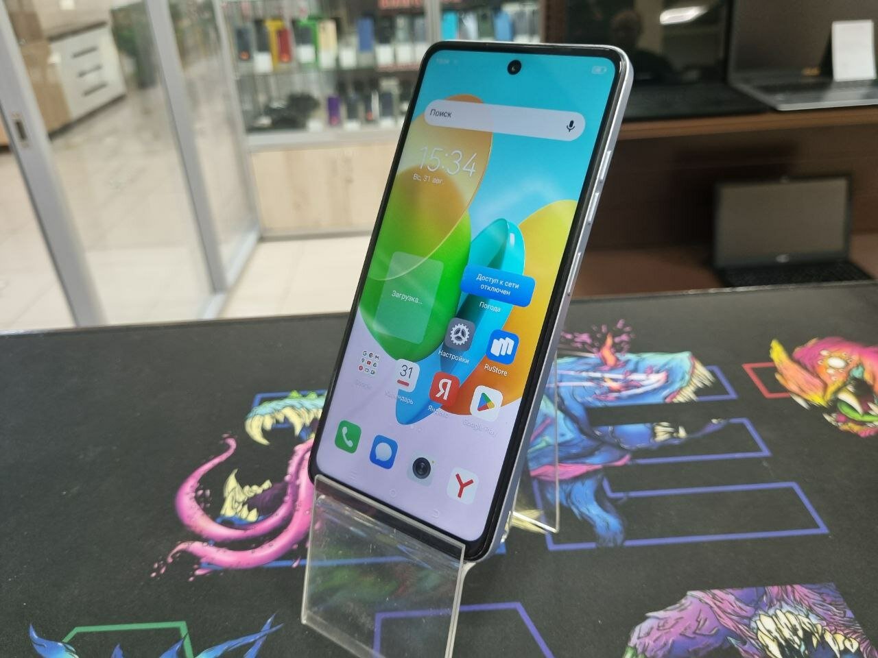 6.56" Смартфон Tecno SPARK 20C 128 ГБ, белый — фото 1