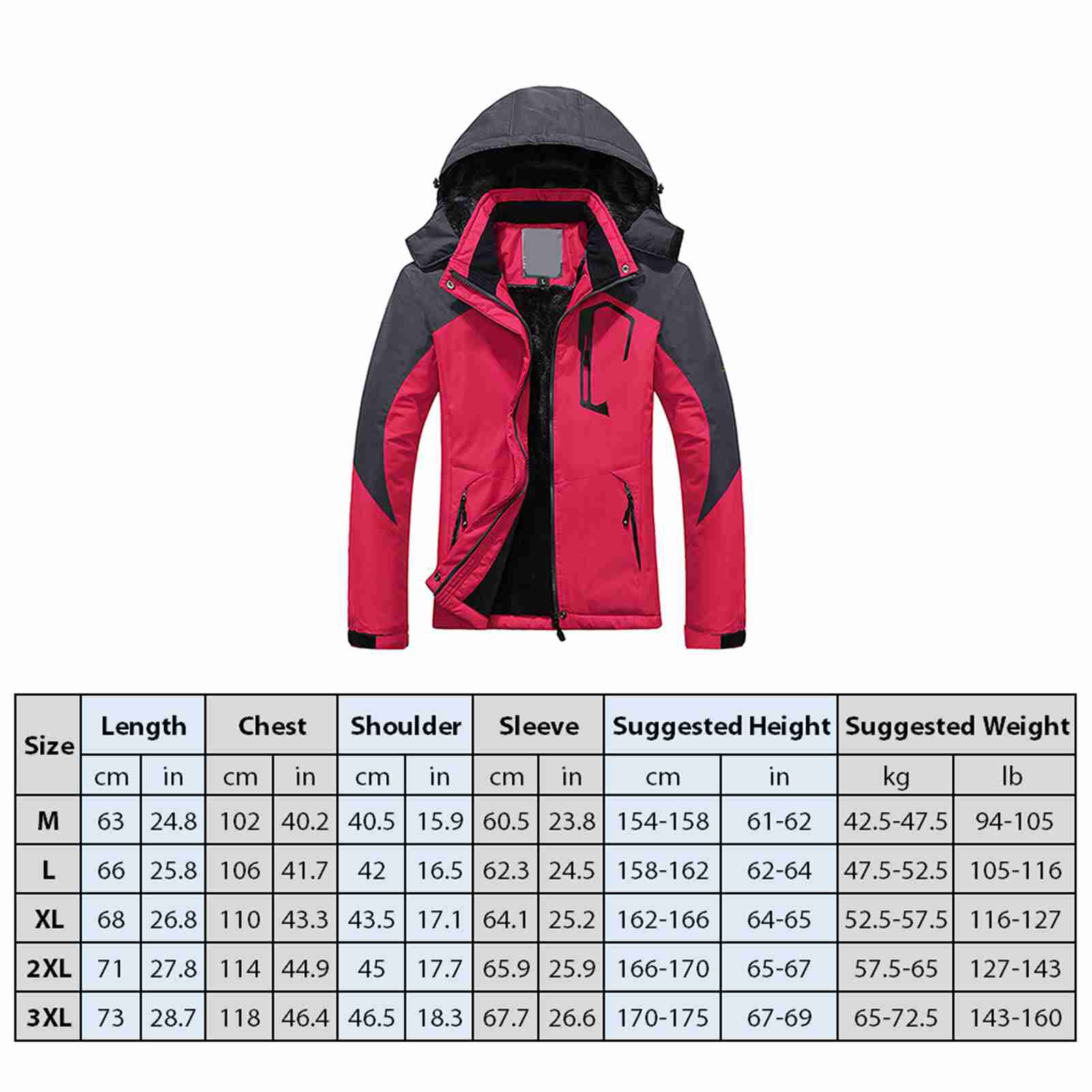 Женская горная водонепроницаемая куртка горнолыжная куртка ветрозащитная куртка зимняя теплая куртка для кемпинга пешего туризма катания на лыжах