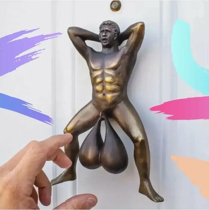 Похожие Цвет: античная медь Интересное украшение для стука в дверь