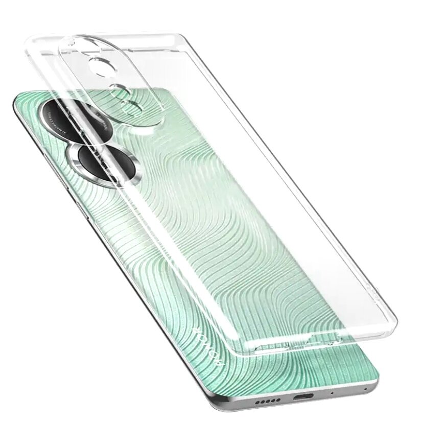 Чехол прозрачный для Honor 90 — фото 1
