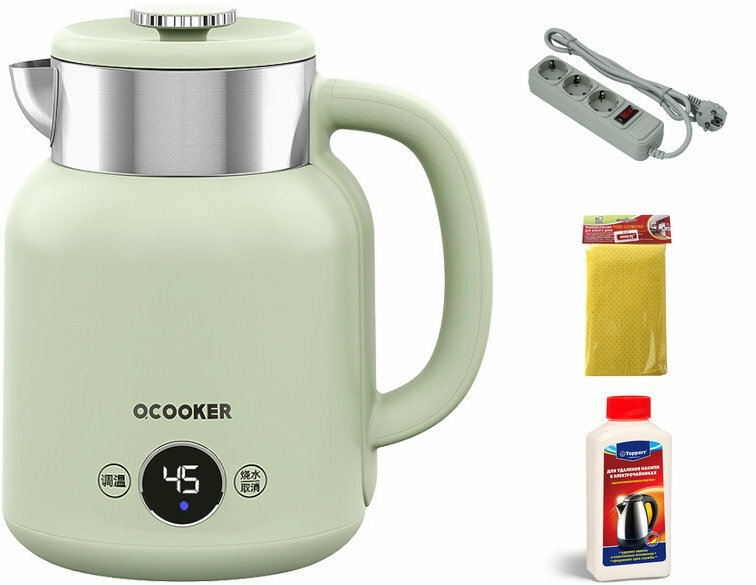 Чайник Xiaomi Ocooker Kettle CR-SH1501 1.5L Green !