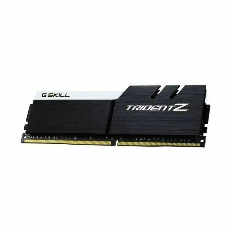 Модуль памяти DDR4 32GB (2*16GB) G.Skill Trident Z PC4-25600 3200MHz CL16 XMP 1.35V Black-White - фото №4