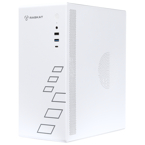 Raskat Standart 300 Intel Core i3 12100/8Gb/SSD 240Gb/no OS/kb+ms/white