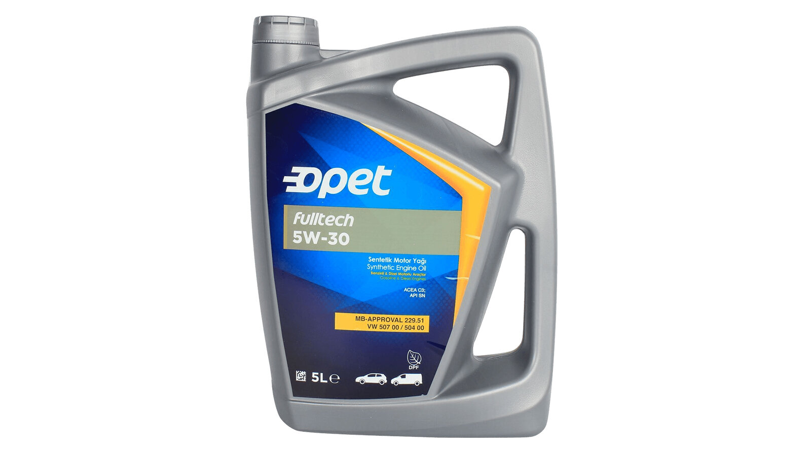 Масло моторное OPET FULLTECH 5W30 5л
