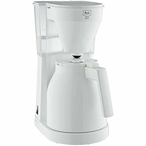 Melitta 1023-05 Кофемашина с фильтром Easy Therm II 1050 пластик белый 1502400₽
