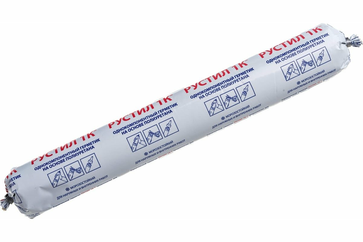 фото Рустил 1К полиуретановый герметик, 600 мл / графитовый-серый / RAL 7024 61457976