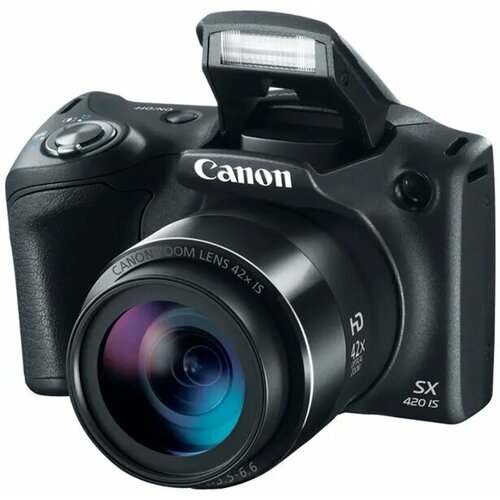CANON Фотоаппарат Canon PowerShot SX420 IS черный 21950₽