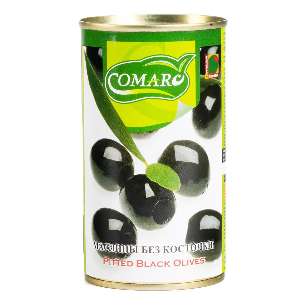 Маслины COMARO "комаро" без косточки, 345г. Х12 штук