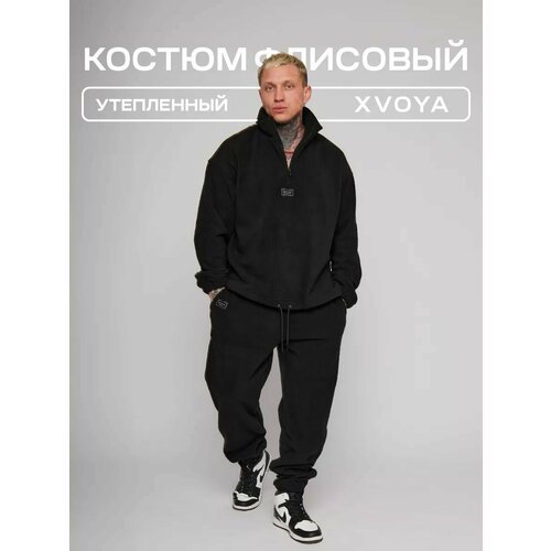 фото Костюм спортивный xvoya, размер 44, чёрный