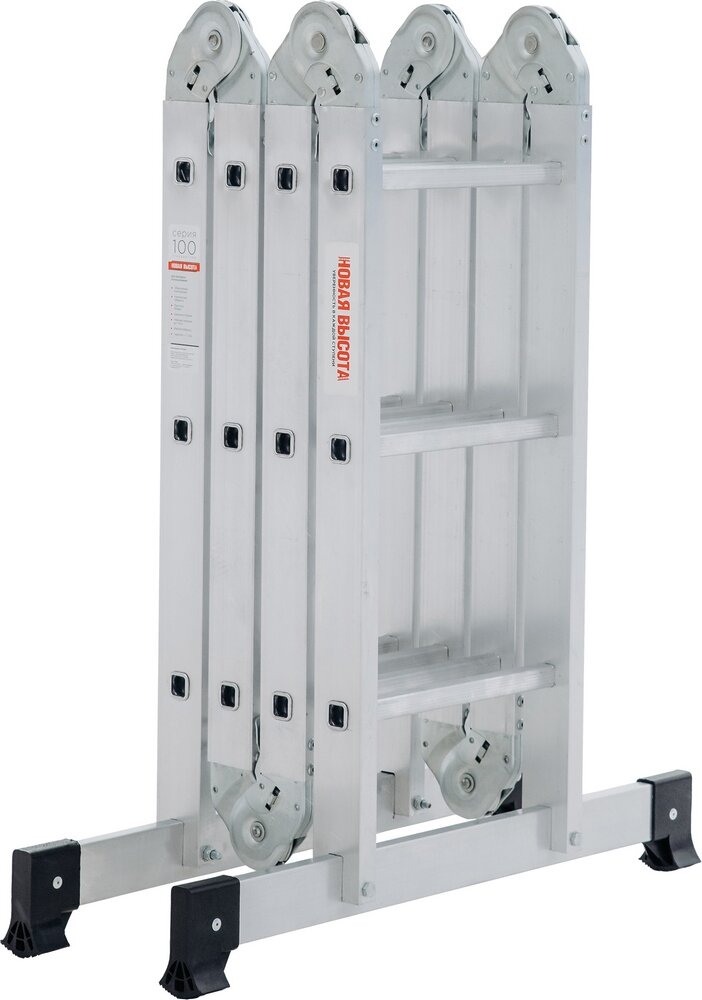 Лестница Трансформер Новая Высота 4X3 Nv 132, Длина 3.3 М, Нагрузка 150 Кг. — фото 1