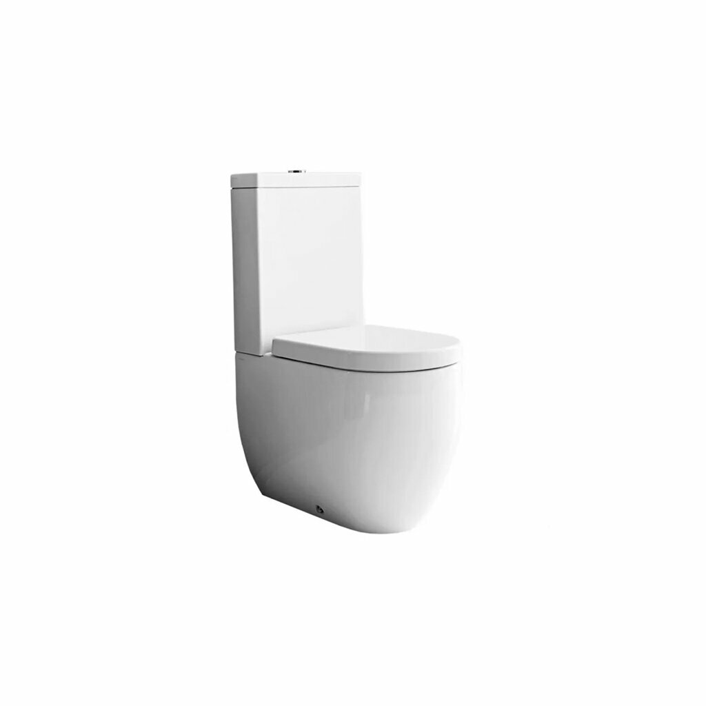 Крышка-сиденье для унитаза KERASAN FLO Compact Soft Close (Микролифт)