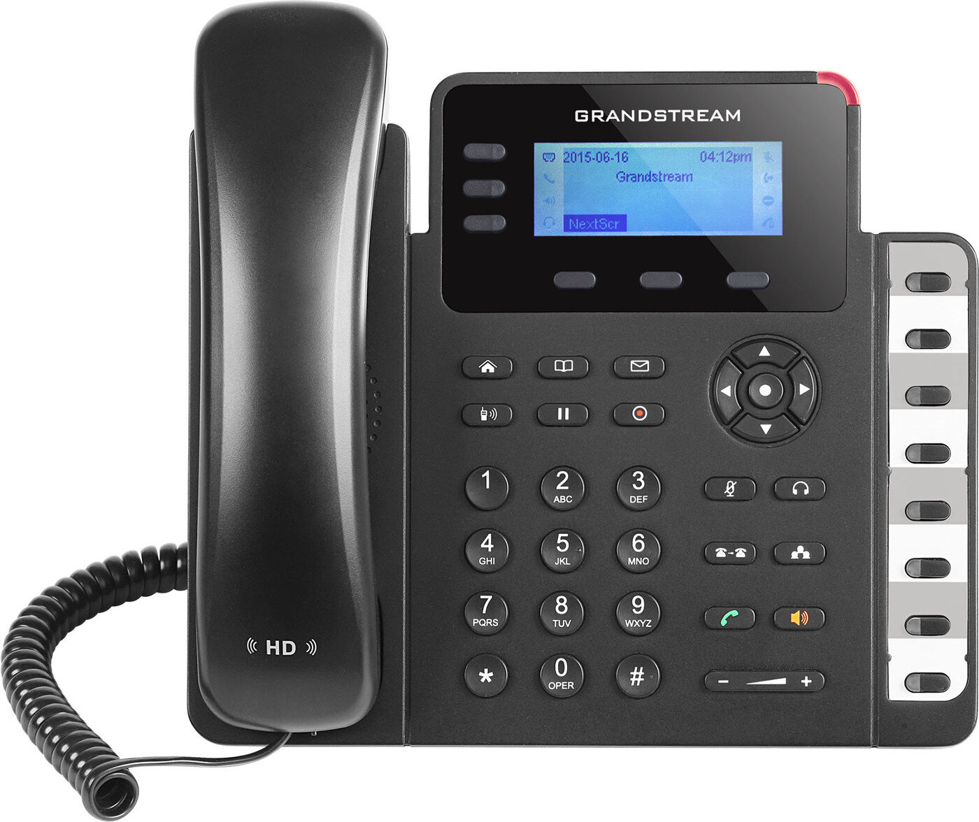 Автоматическая телефонная станция Телефон IP Grandstream GXP-1630 черный
