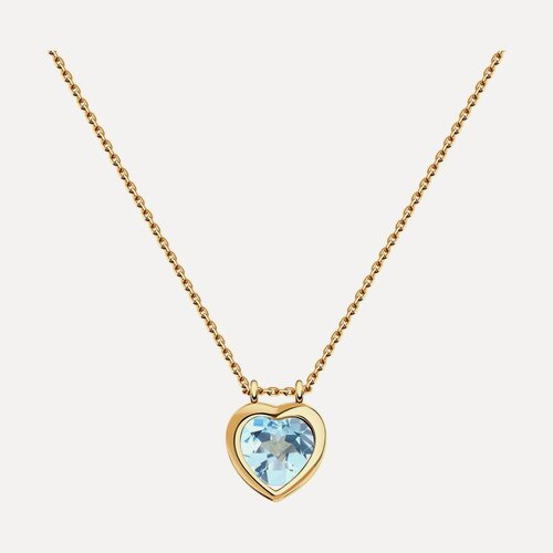 Изображение товара Колье, красное золото, 585 проба, топаз