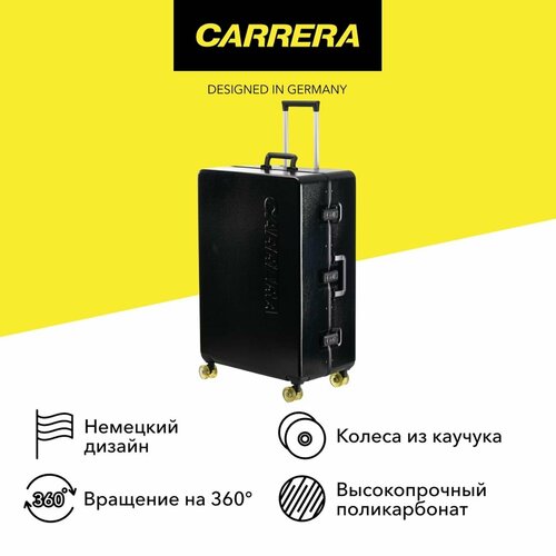 Чемодан Carrera 119 л черныйжелтый 23999₽