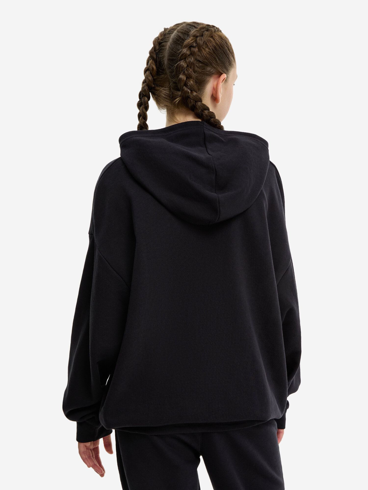 Худи Kappa, размер 146-152, черный — фото 1