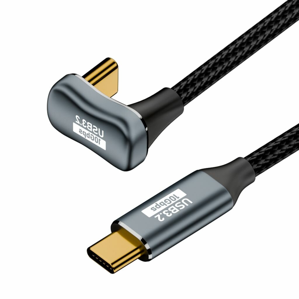 USB-концентратор, Type C в Type C 100W U-образный кабель передачи данных-1 м, 1 шт