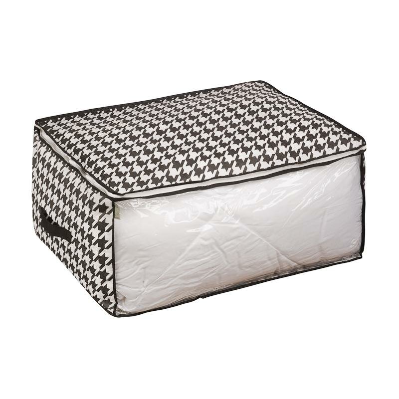 Кофр для хранения Handy Home Пепита нетканый материал 60x45x3 см