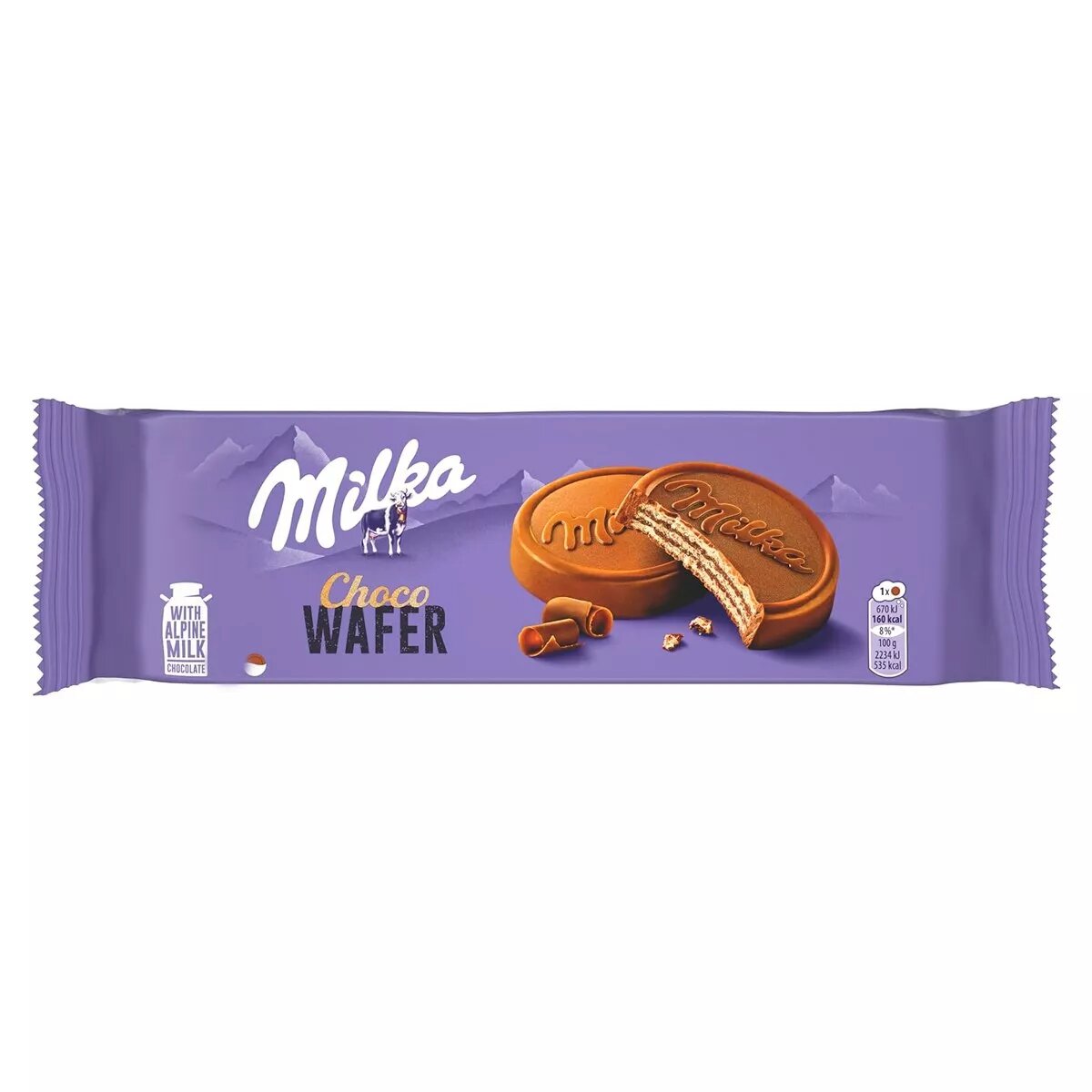 Вафли в шоколаде Milka Choco Wafer / Милка Чоко Вафер 150 гр. (Германия)