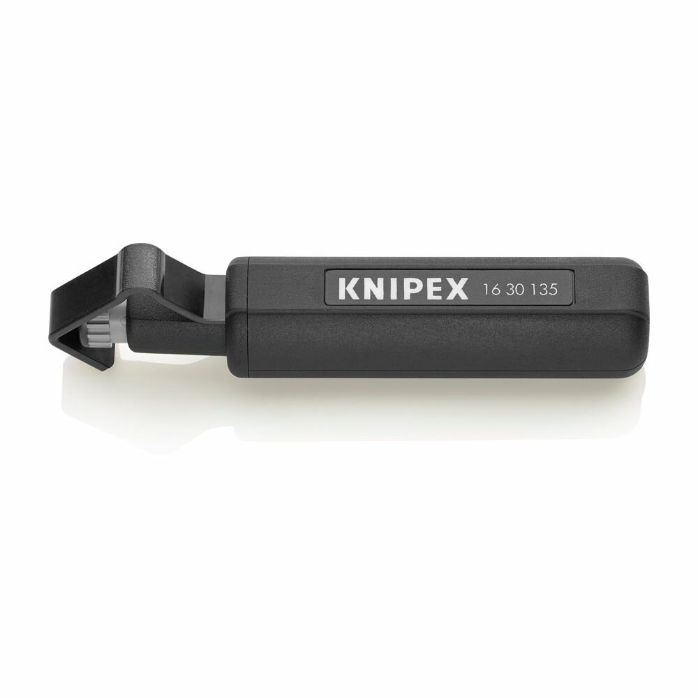 Стриппер KNIPEX для круглого кабеля из ПВХ, резины, силикона, тефлона (птфэ), d 6 -29 мм, длина 135 мм KN-1630135SB — фото 1