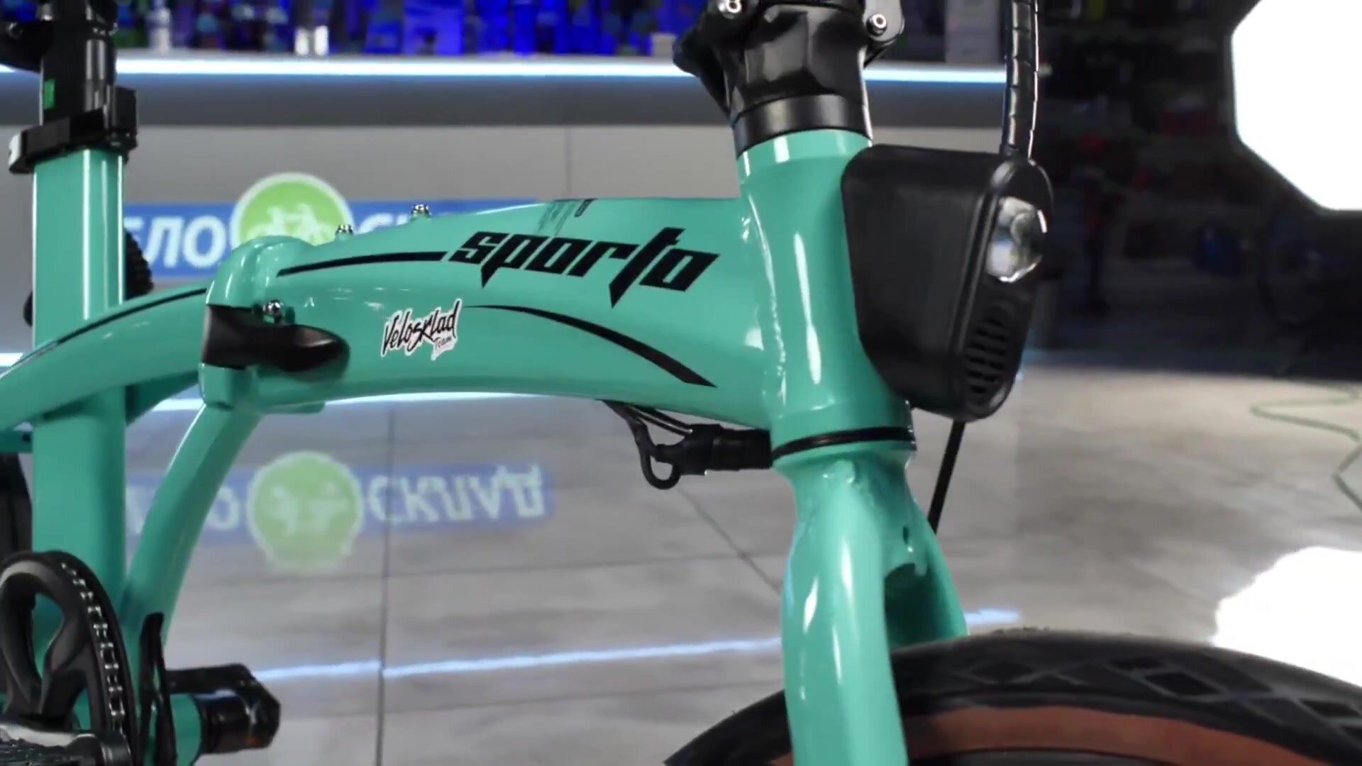 Электровелосипед Eltreco "Sporto", складной, 20", 7 скоростей, белый, мотор 250W, водительское удостоверение не нужно — фото 1
