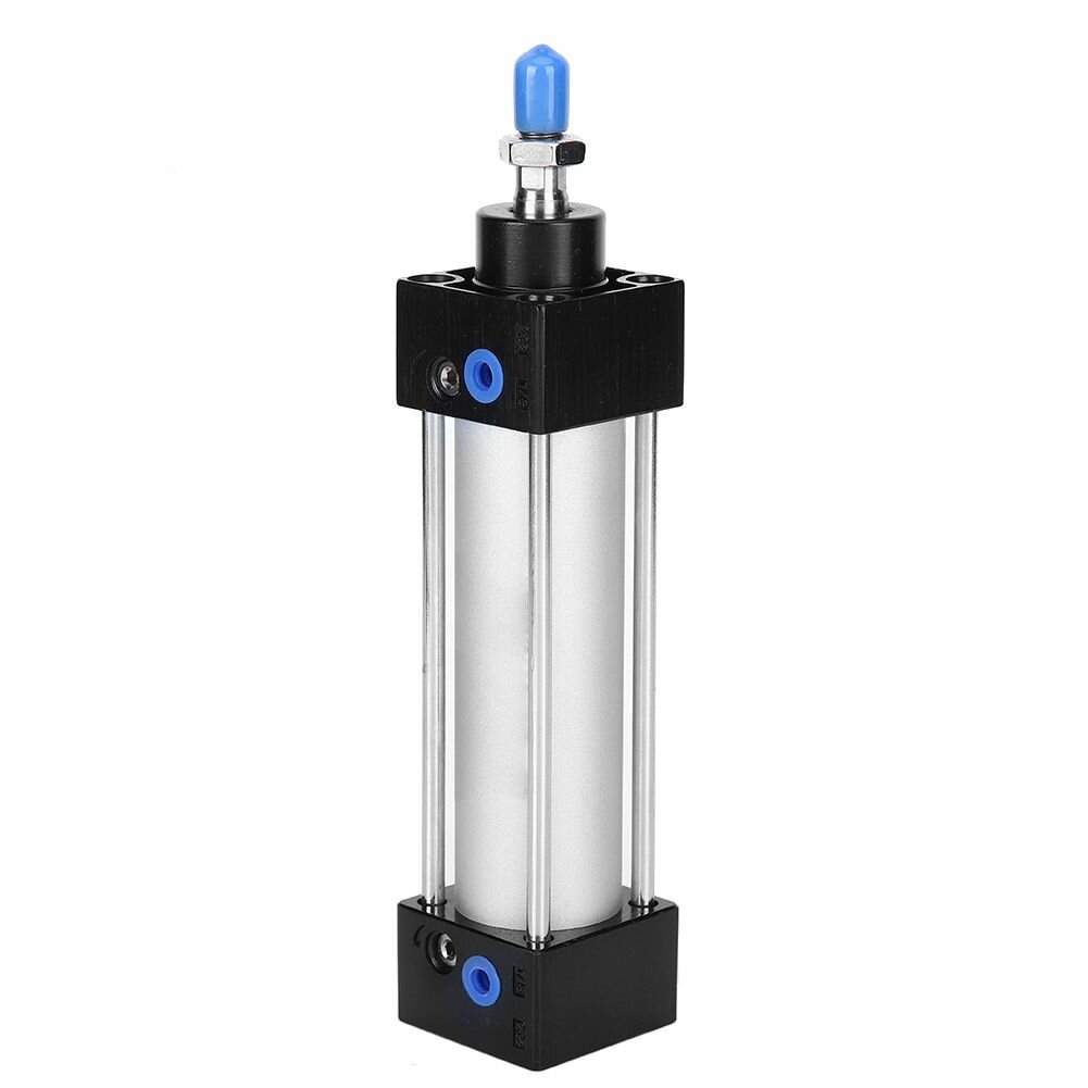 Изображение Стандартный пневматический пневмоцилиндр SC32 из алюминиевого сплава двойного действия, внутренний диаметр 1,3 дюймаSC32X100