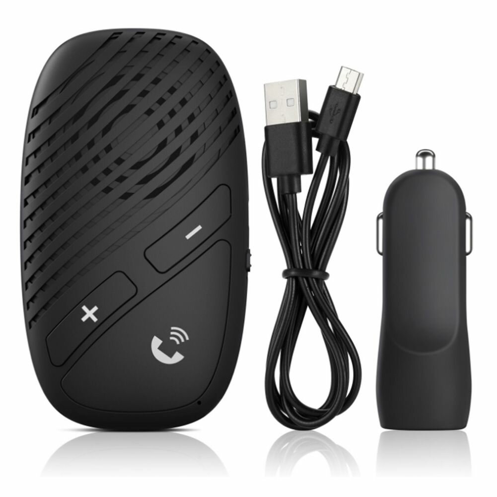 5.0 Автомобильный Bluetooth-громкоговоритель с поддержкой четырех языков и длительным временем разговора