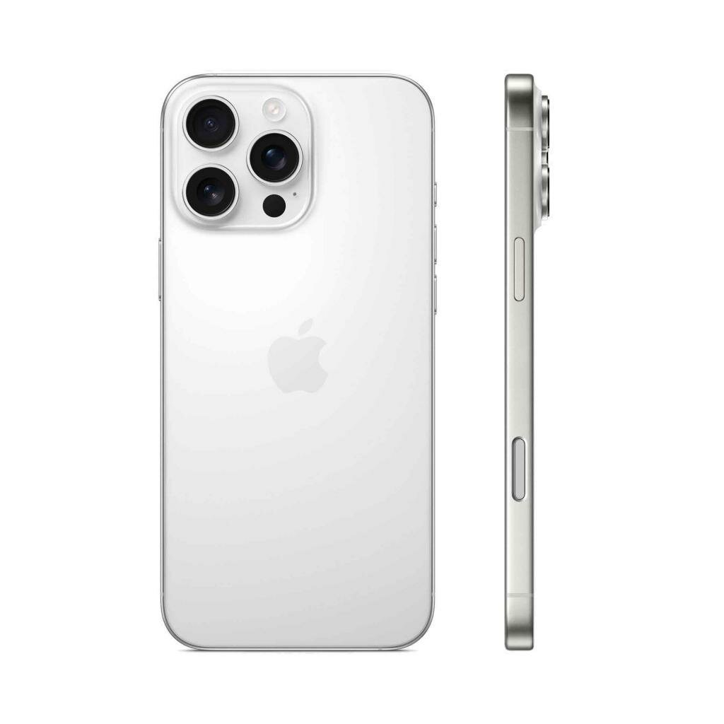 Смартфон Apple iPhone 16 Pro Max 256 ГБ (nano-SIM + eSIM), белый титан