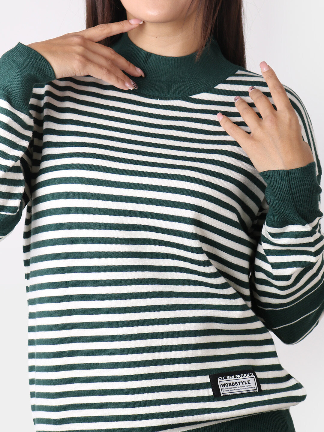 Свитер размер One Size, , зеленый, — фото 1