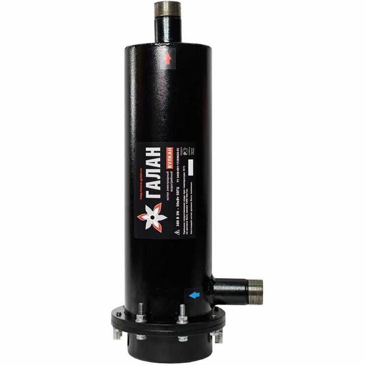 Электрический котел Галан "Вулкан" 50кВт трехфазный черный