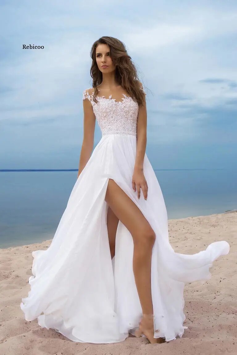 Свадебное платье Rebicoo, размер S, белый — фото 1
