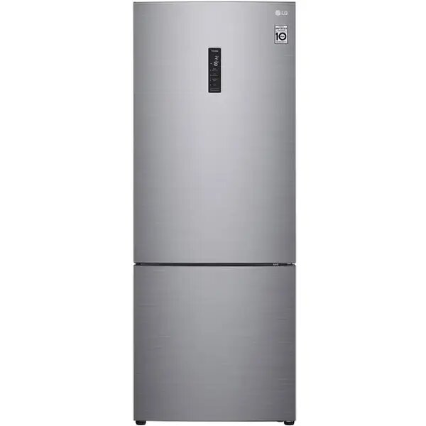 Холодильник LG GC-B569PMCM, Нержавейка, 70 см, 122, 185 см, Total No Frost