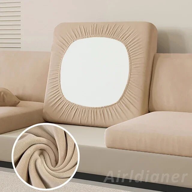 Чехол для подушки BRHUIXUE из полиэстера, Normal Size (S)-1pc, Бежевый