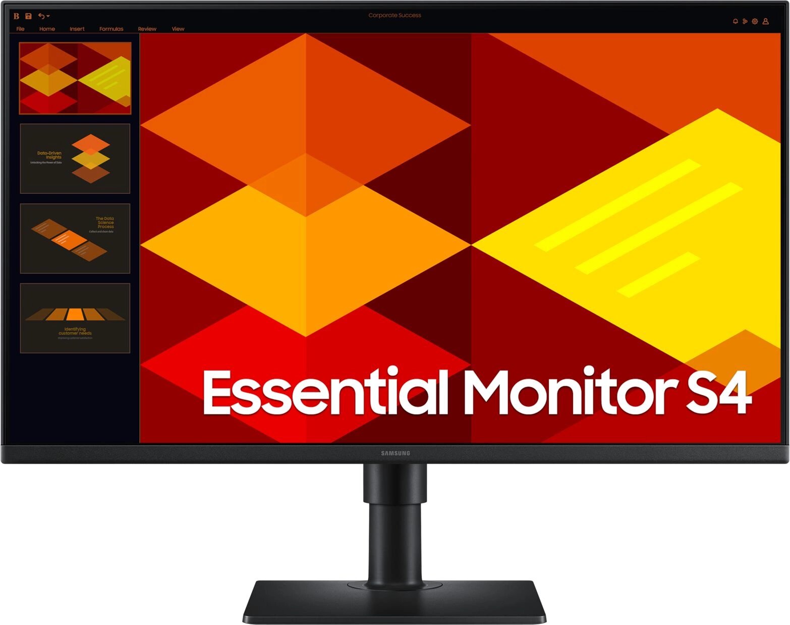 Монитор Samsung S27D400GAIXCI, диагональ 27", разрешение 1920x1080, 100Гц, IPS, черный
