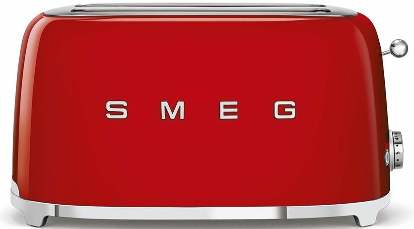 Тостер на 4 ломтика SMEG TSF02RDEU