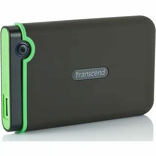 Внешний жесткий диск Transcend 1TB, прорезиненный, 2.5", USB 3.0 — фото 1