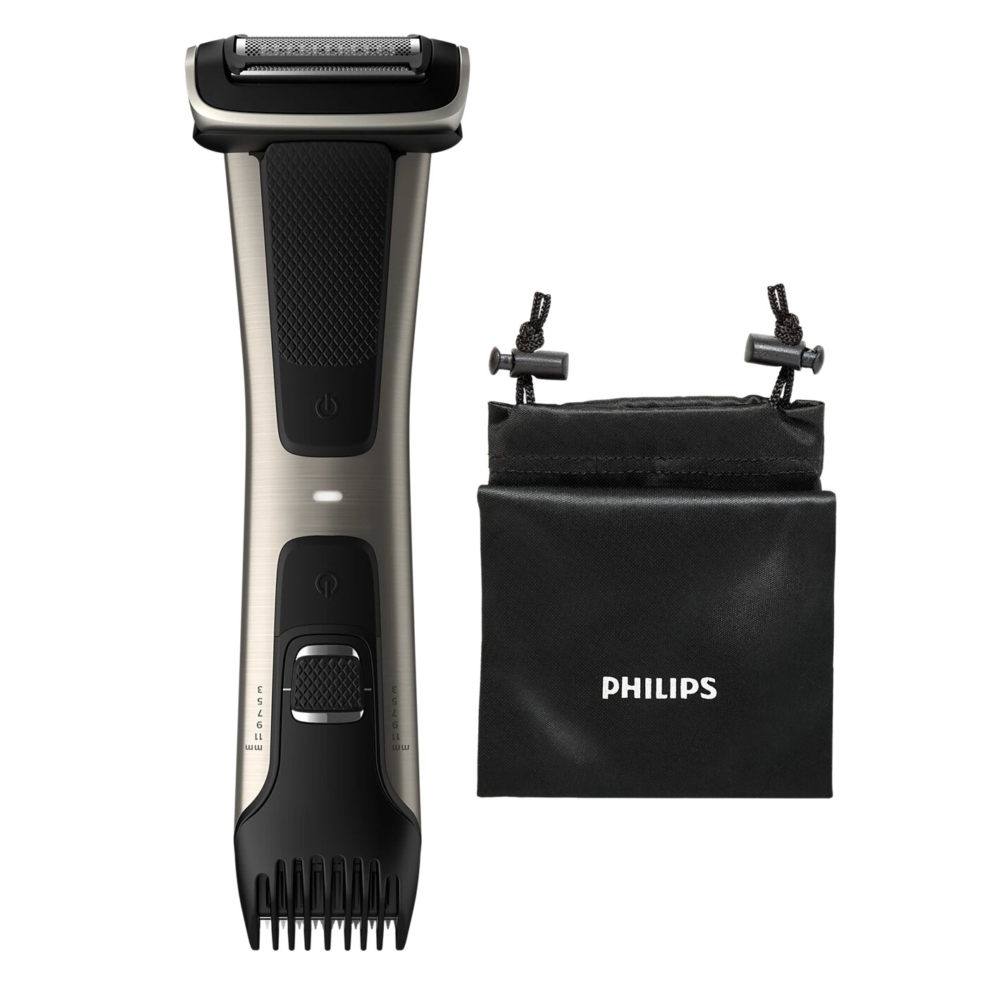 Триммер Philips 7000, для тела, время автономной работы 80 мин, 3-11 мм